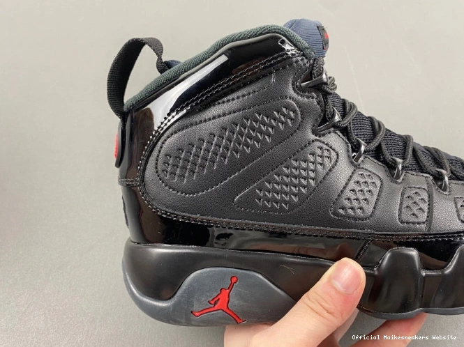 Official Maikesneakers Patent Retro 302370-014 Air Jordan Bred 9 0626